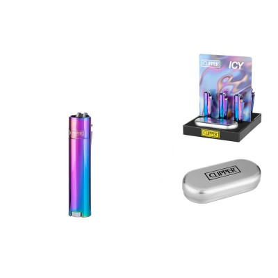 Αναπτήρας Clipper Metal Rainbow